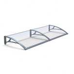 Copertină profesională Aluminiu + Plexiglas – TRANSPORT GRATUIT
