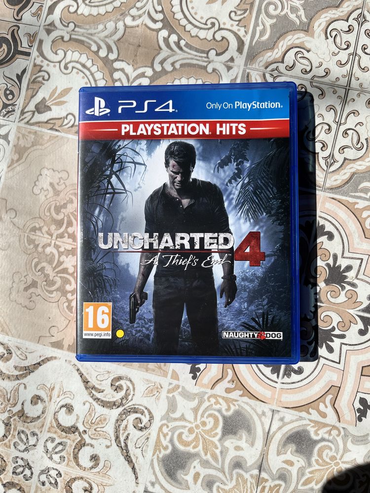 Uncharted 4, ACValhalla, MK, Watch Dogs - Ps4