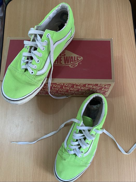 Adidași Vans Old Skool Verde Neon