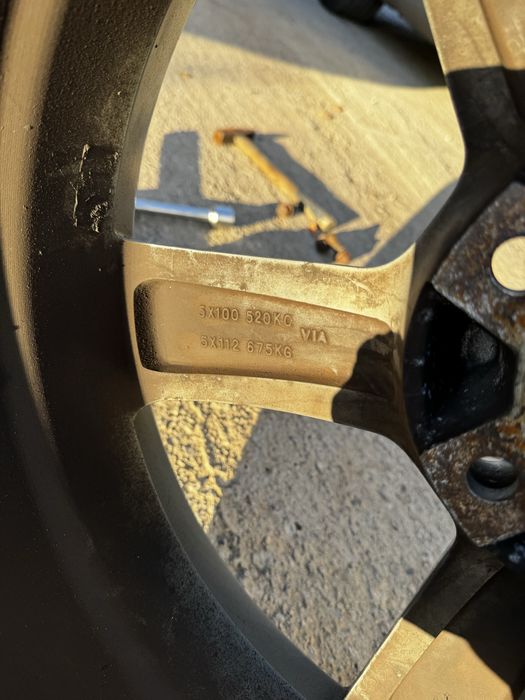 Джанти ауди А6 ротор с гуми 235/35/19