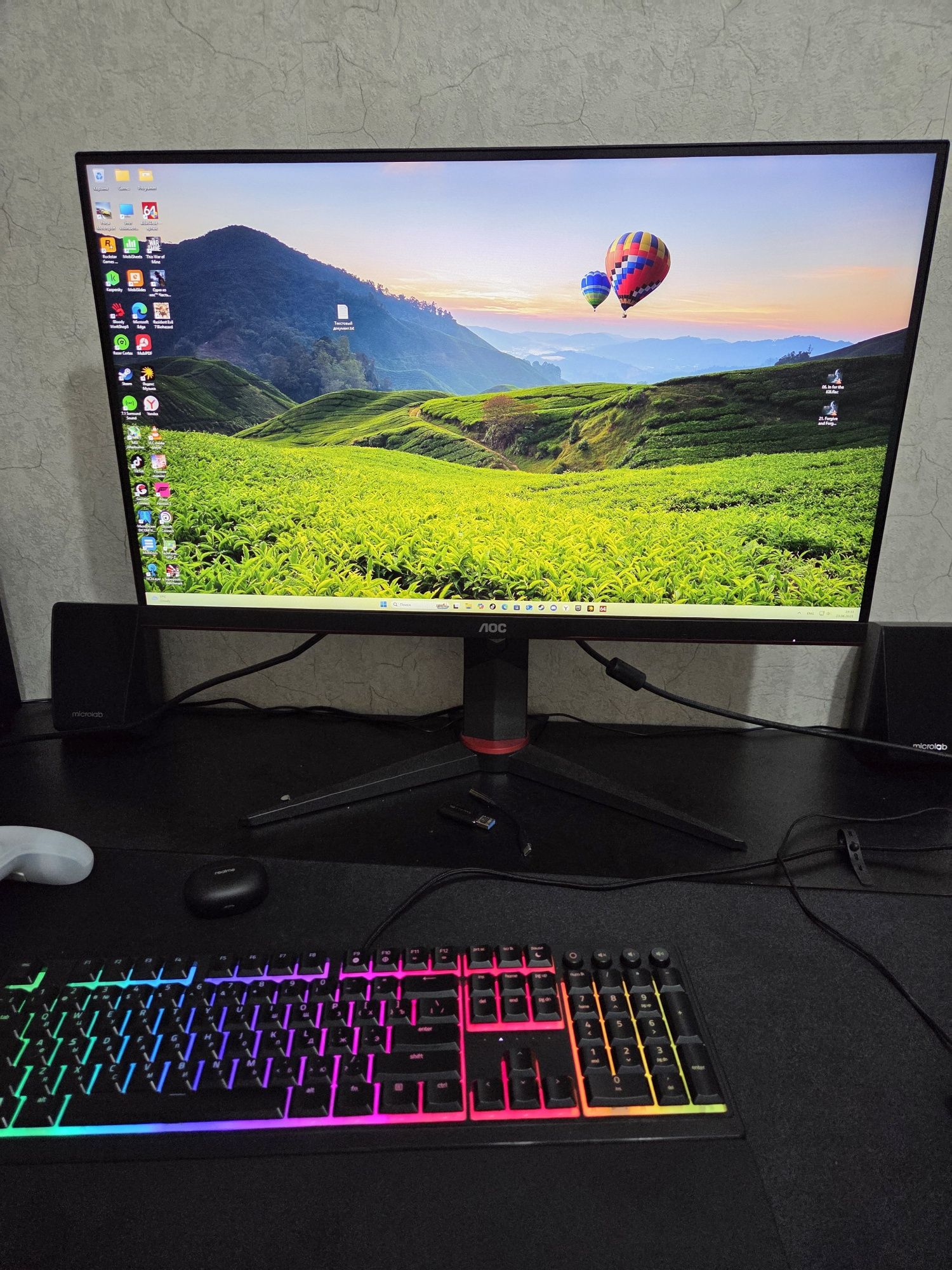 Игровой монитор AOC 27 ips 165Hz