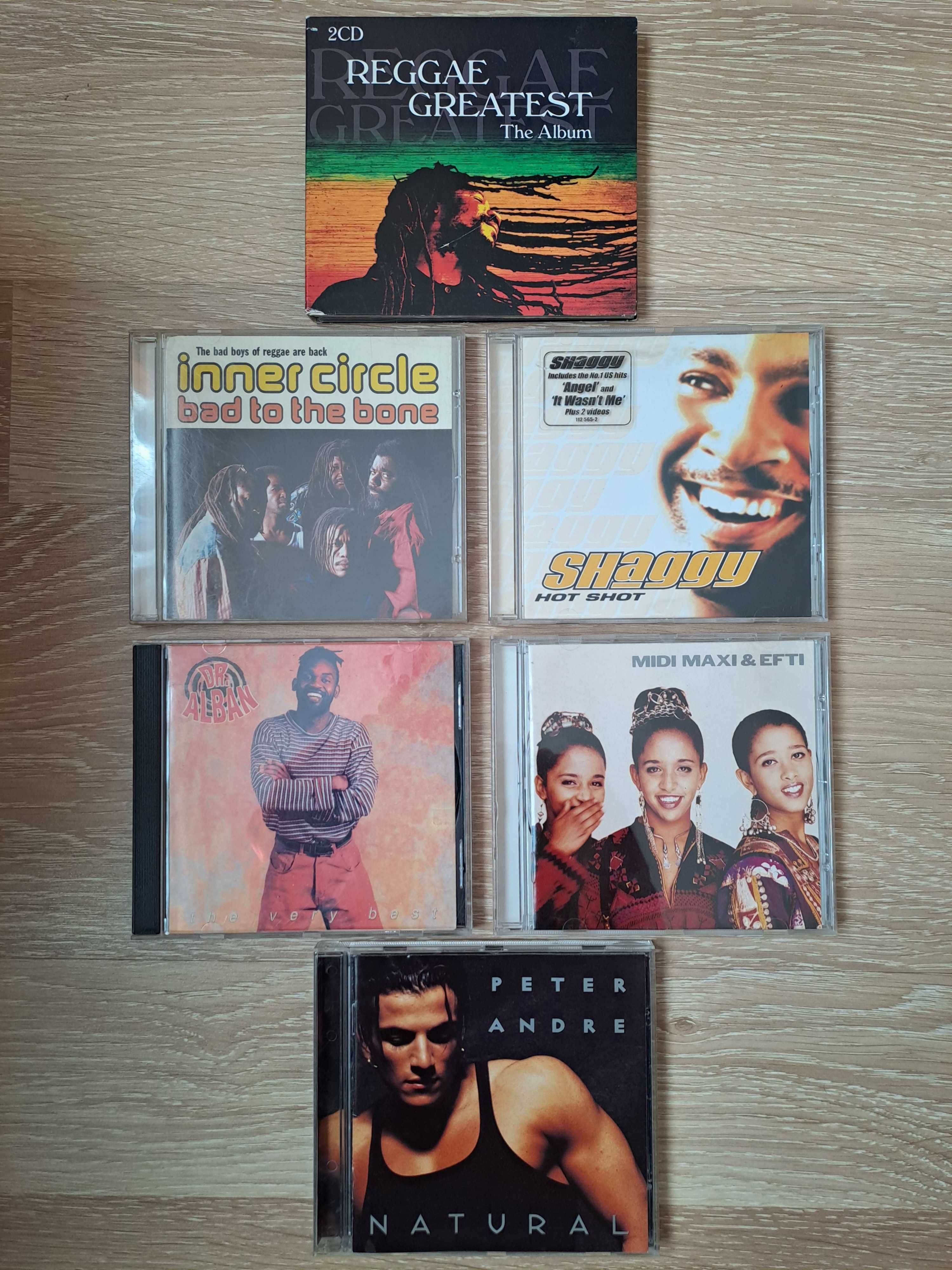 Pachet 6 CD muzica Reggae,Reggae Dance- Inner Circle, Shaggy,Dr. Alban