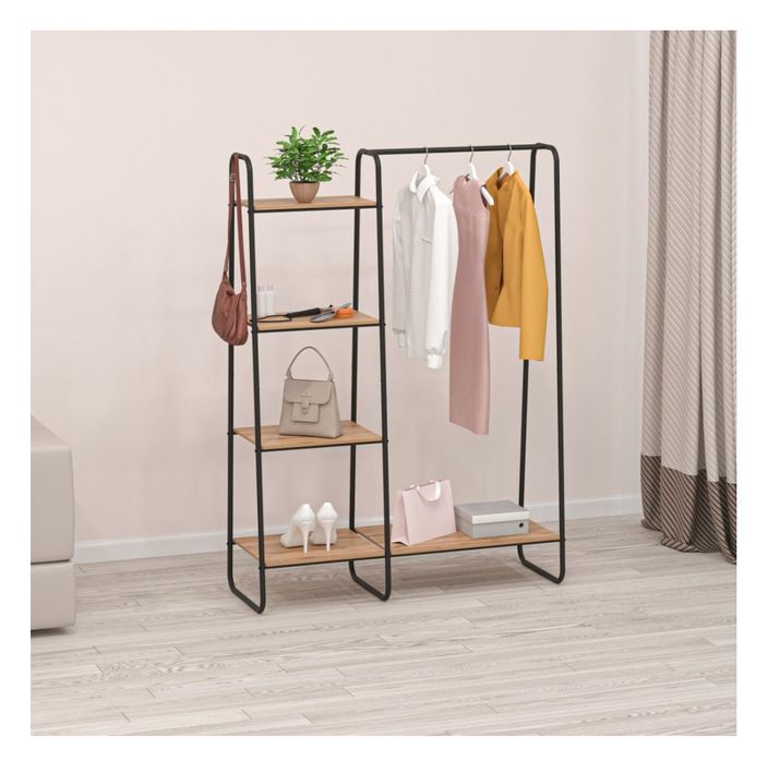 Киім ілгіш полкасымен сатылымда