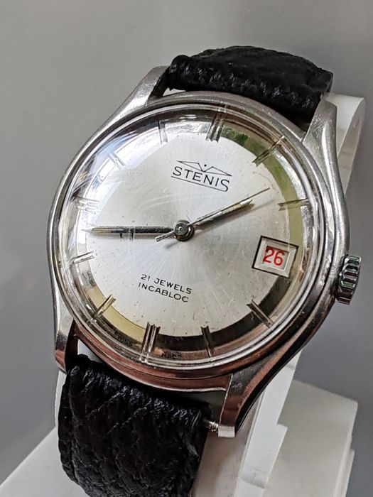 Ceas Stenis Int 34 mm Oțel - Funcționează excelent!