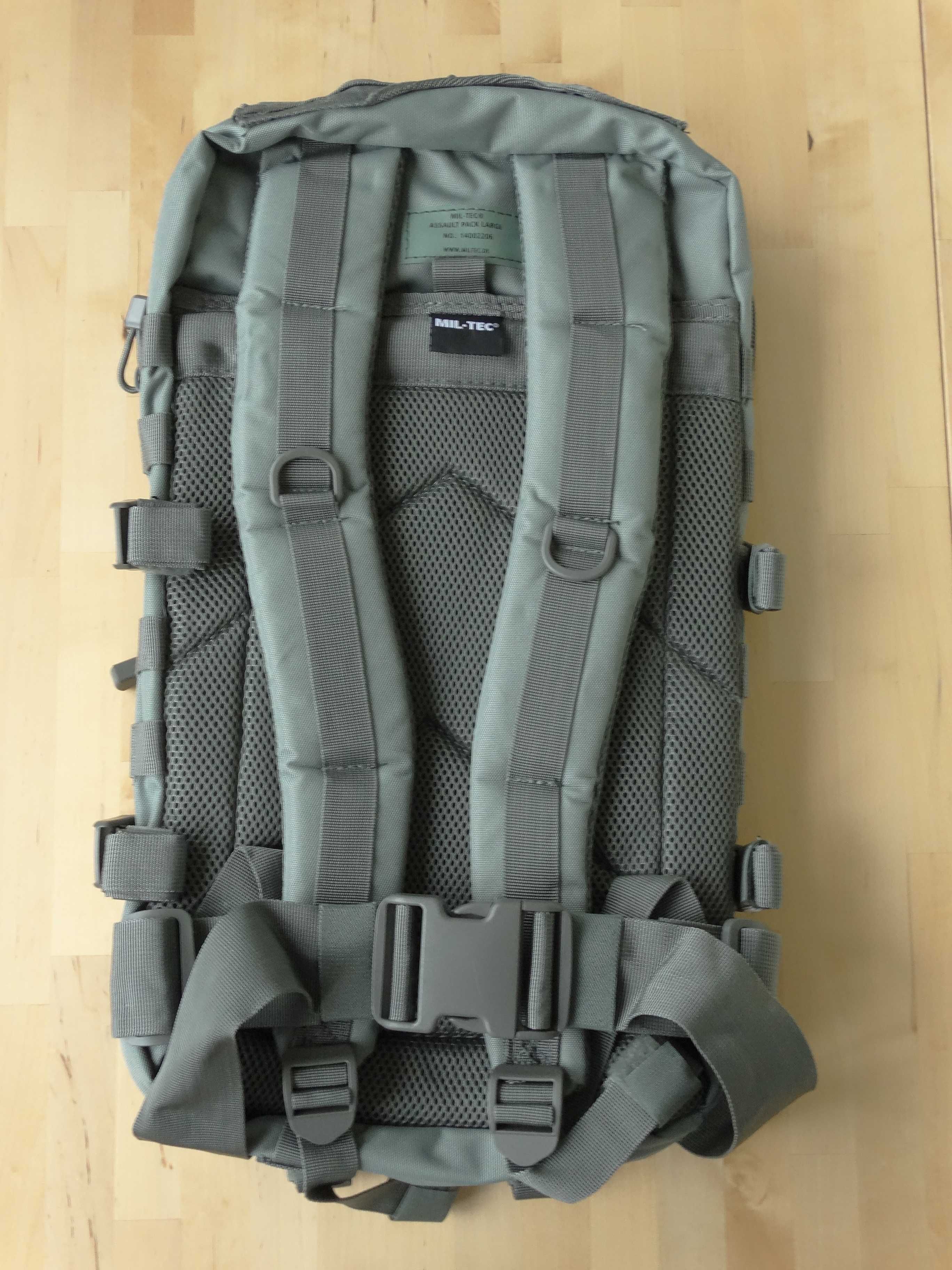 RUCSAC Militar Miltec Gri - 36 Litri calitate Germana - Livrare GRATIS