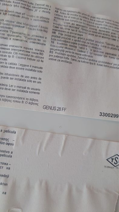 Centrala gaz Ariston 28kw ,fara condensatie