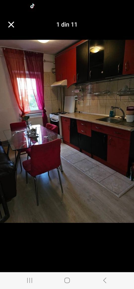 Închiriez apartament cu doua camere semidecomandat zonă 1MAI pe regim