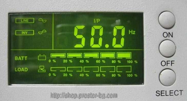 UPS online 1000Va/800W/гаранция/цената е с вкл. ДДС