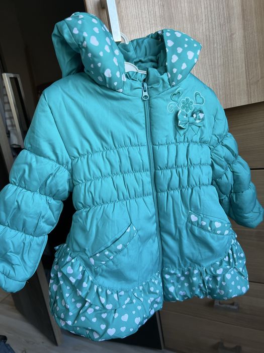 Детски зимен комплект яке с гащеризон