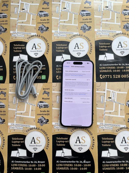 Apple iPhone 15 128Gb 5G Black Neverlocked