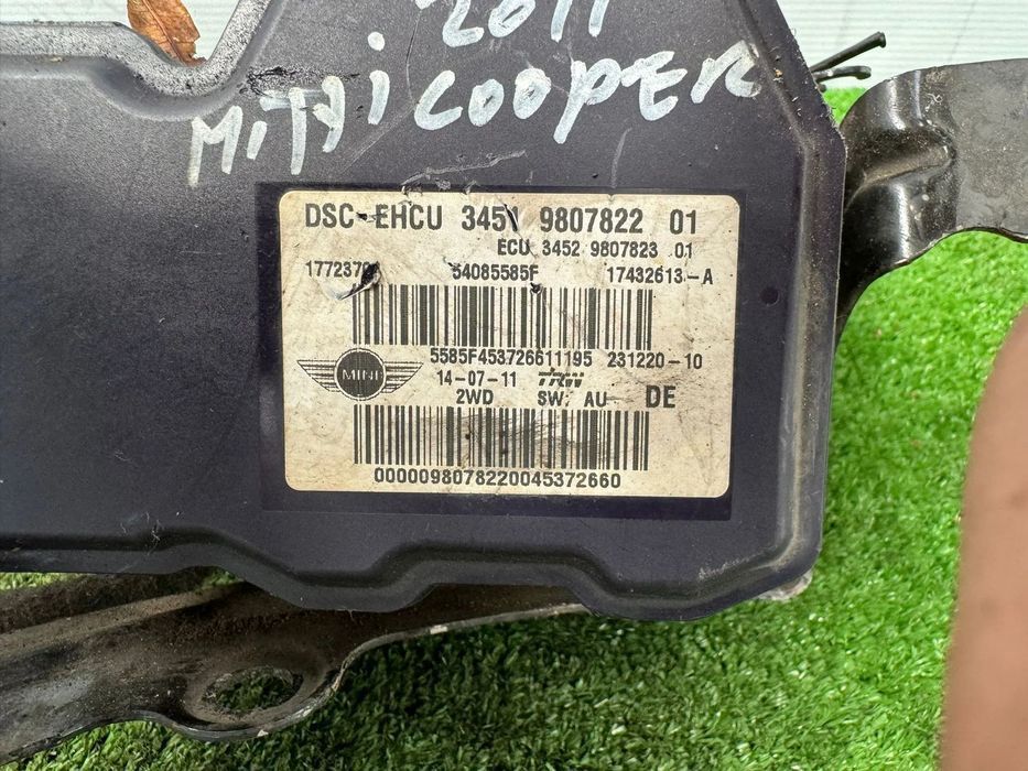 pompa abs mini cooper 2009-2015, ehcu 3451 6790381 02, ehcu 3451 9807822 01, 3452 9807822 01, 3452