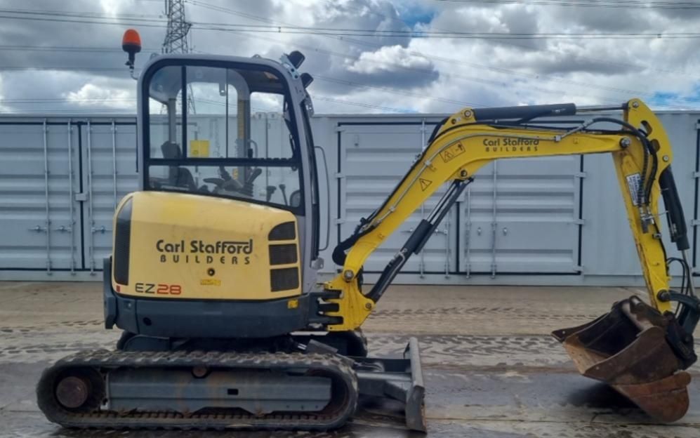 Vand mini excavator wacker neuson EZ28r