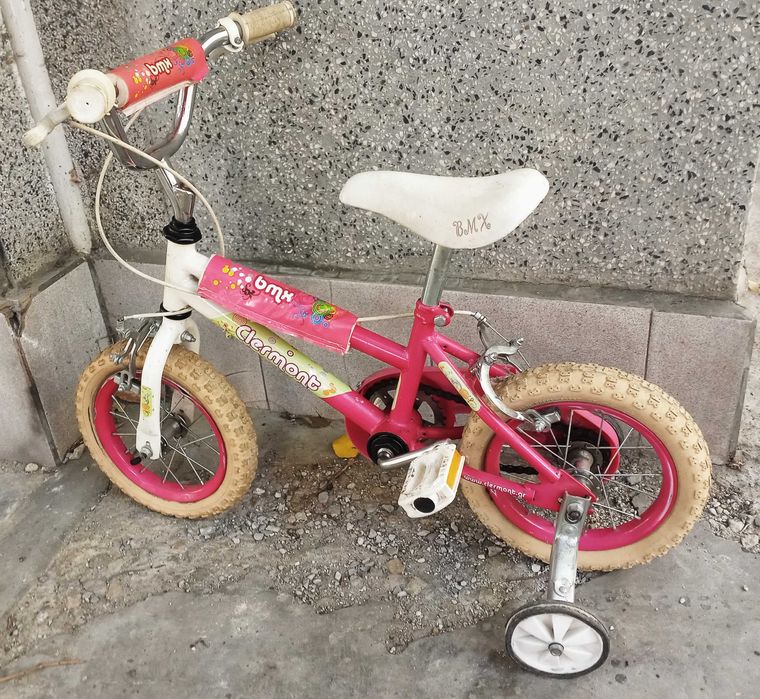Детско колело BMX Clermont 12 " + колелца