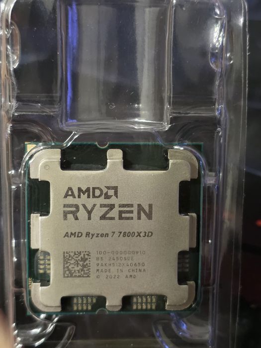Продам ryzen 7 7800x3d