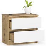 Noptieră cu 2 sertare AKORD 60cm