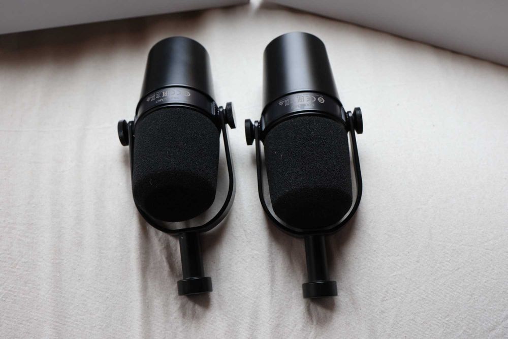Shure MV7 USB микрофон – 2 бр.