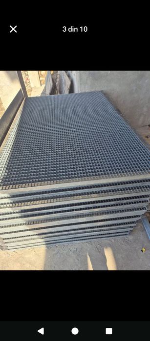 Grătare zincată și trepte galvanizate zincate orice dimensiune