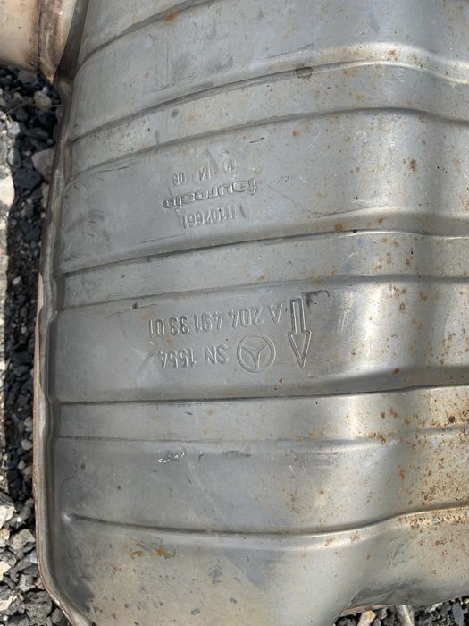 Toba esapament Mercedes w204 C200 C220 C250 cdi