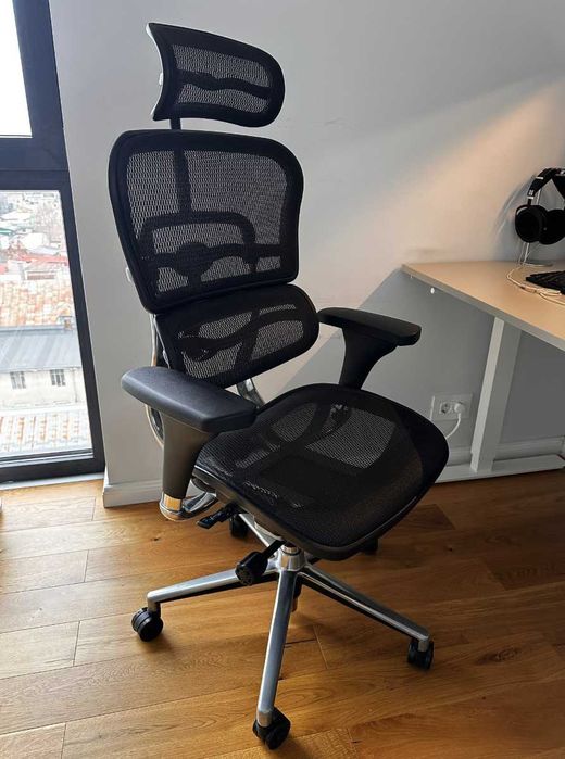 Scaun birou Ergohuman V1 Classic Plus – Black Mesh