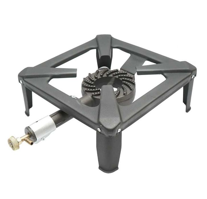 Pirostrie Arzator Ceaun Disc Oala 4 Picioare Fonta Gaz 30x30x12.5cm SV