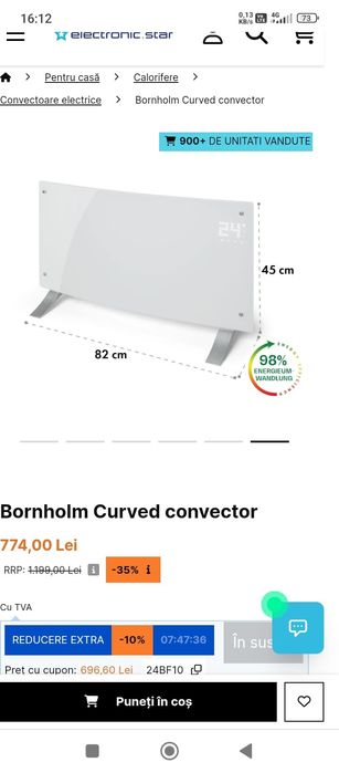 Încălzitor cu convectie