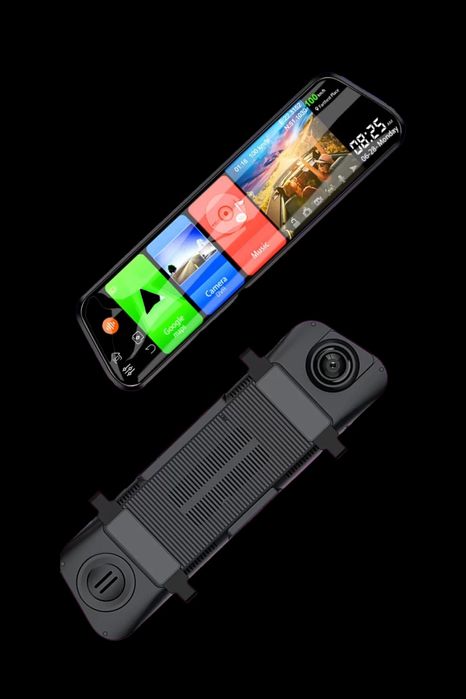 Видеорегистратор огледало с Андроид с ADAS, GPS, Bluetooth