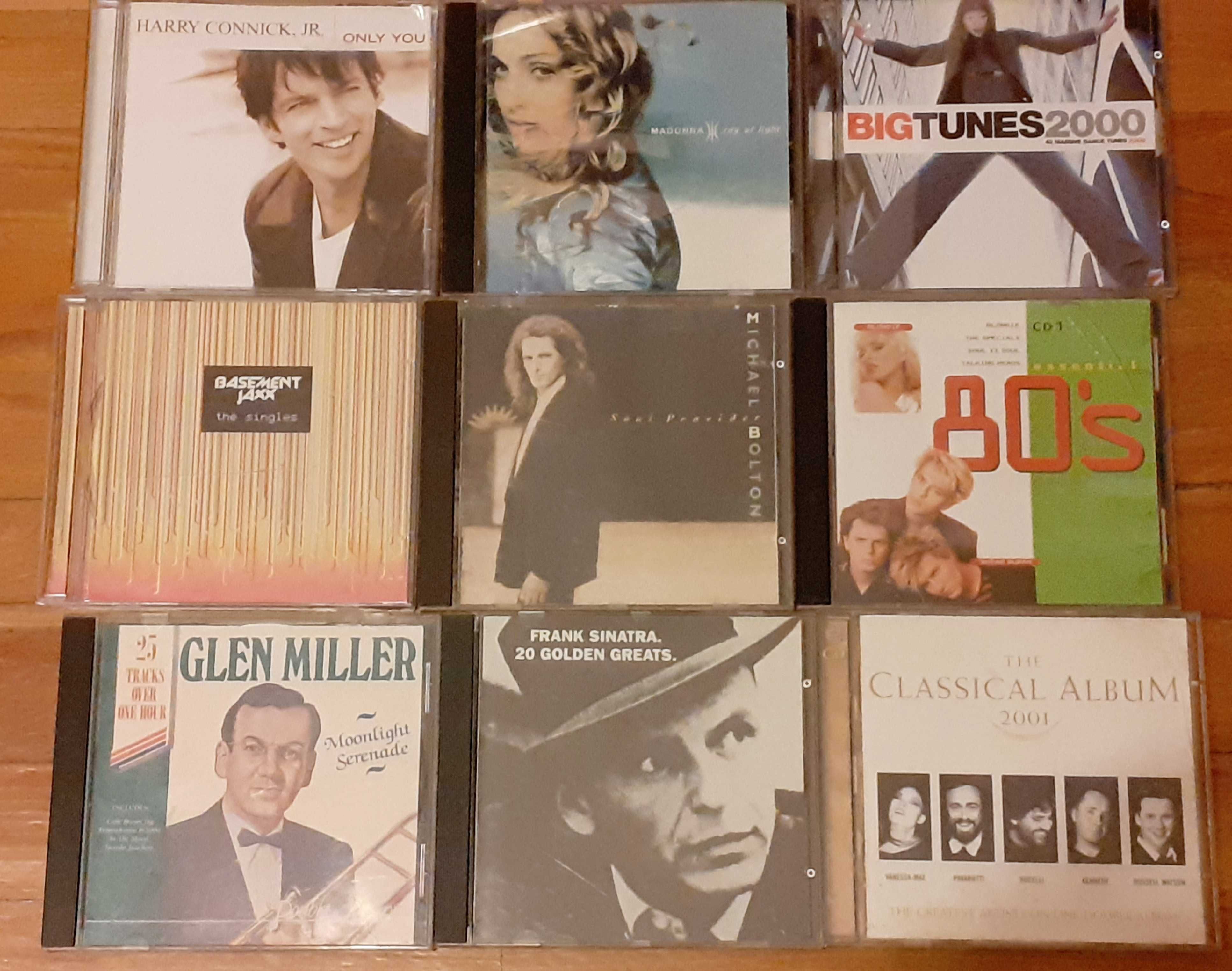 80 броя оригинални дискове (CD) с английска музика