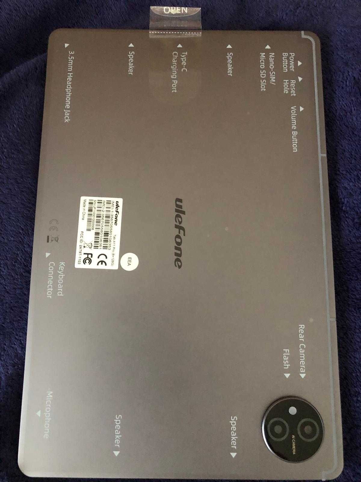 Таблет Ulefone Tab A11 Pro 11″ 90Hz, 16GB RAM 128GB ROM+1TB Android 14