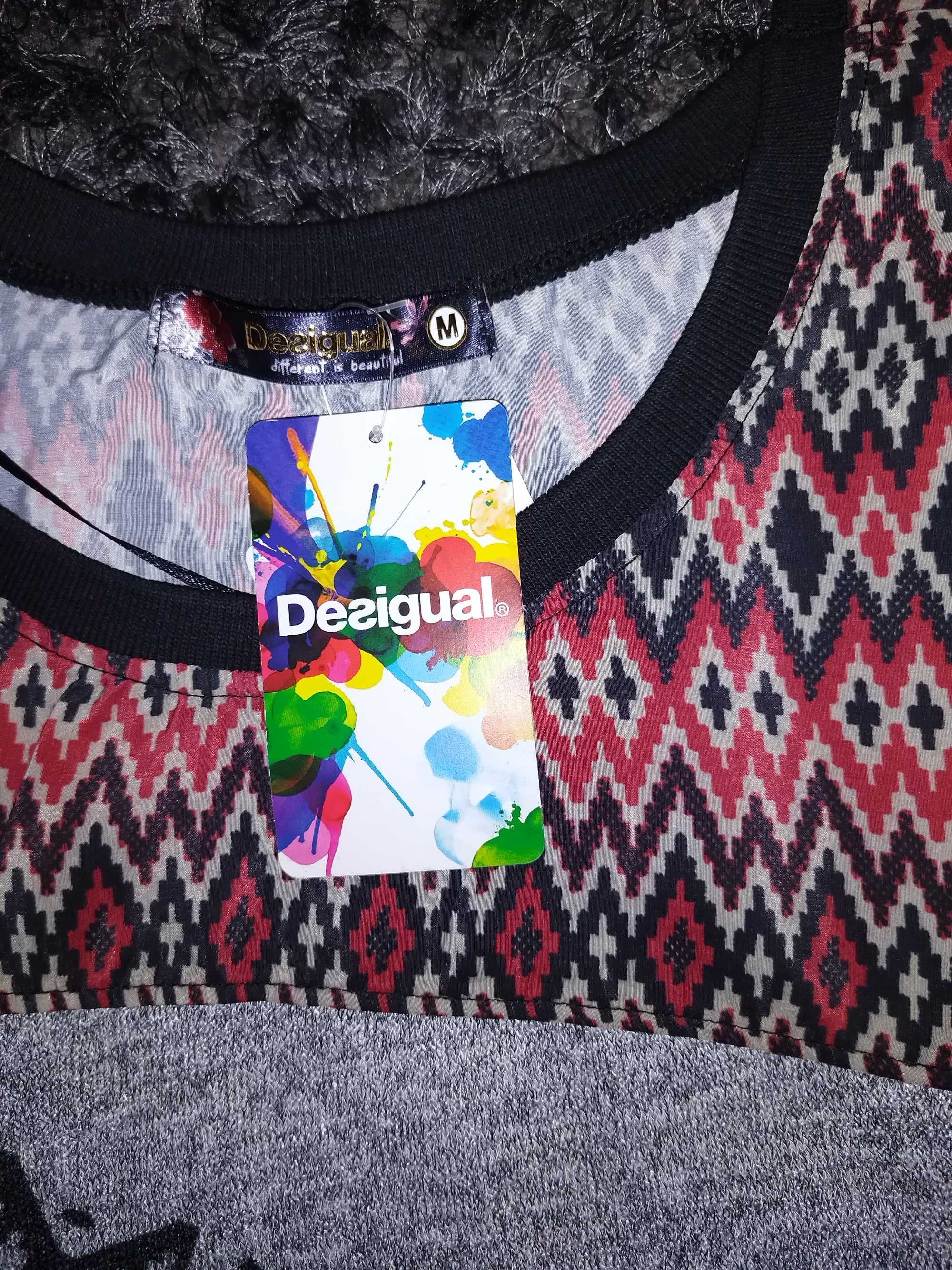 Bluza Desigual marimea M, cu eticheta