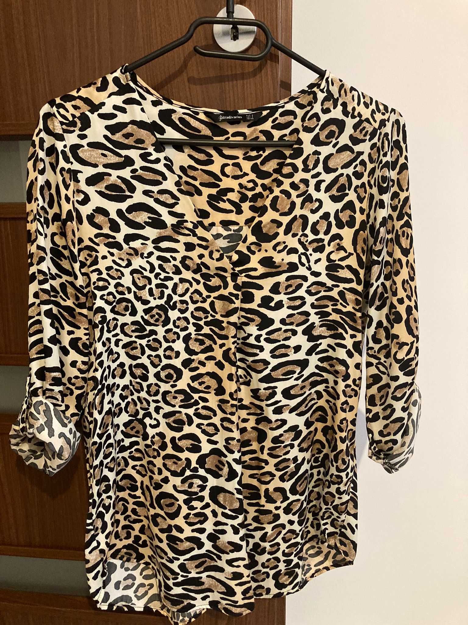 Cămașă animal print Stradivarius mărimea S