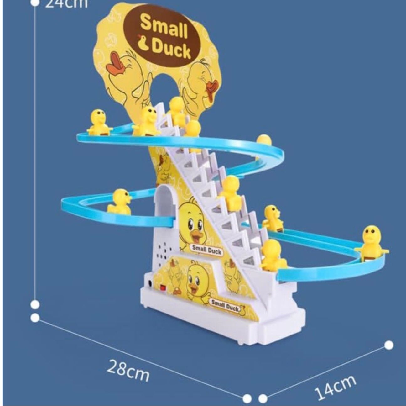 Интерактивная игрушка утки на лестнице
