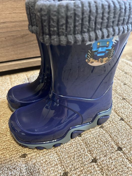 DEMAR Гумени ботуши с топъл чорап STORMER D