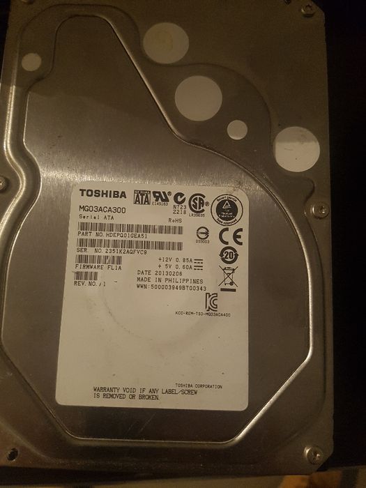 Hard Disk HDD 3TB