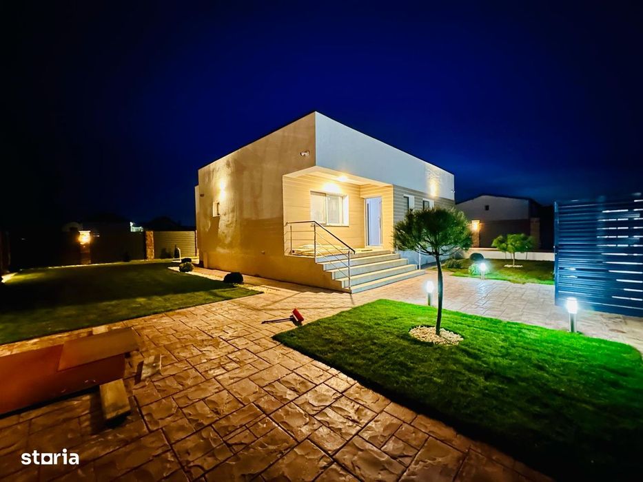 Casă modernă 110 mp utili, 425 mp teren – Comuna Berceni