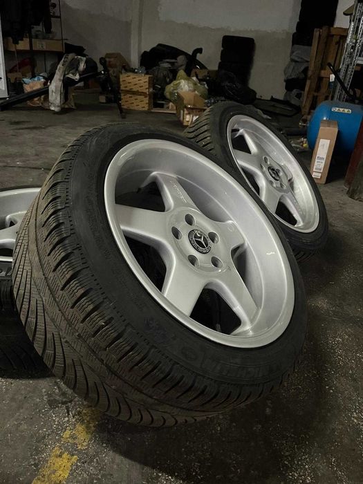Jante BORBET E TYPE 17" 5x112 (mercedes) 9,5j cu 8j et 35