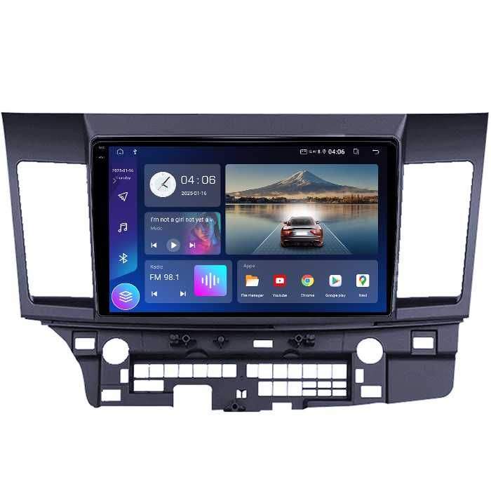 Navigatie Mitsubishi Lancer 2007-2012 10' 4GB RAM/64GB ROM, Android 14