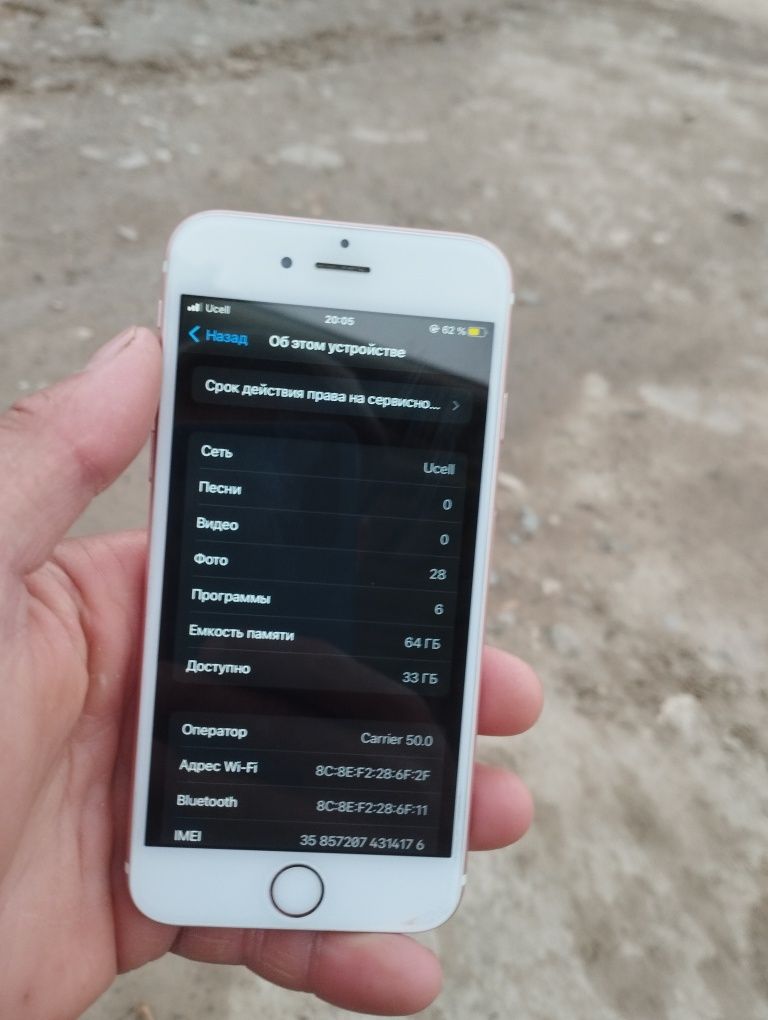 Apple 6s tel yaxshi holatda