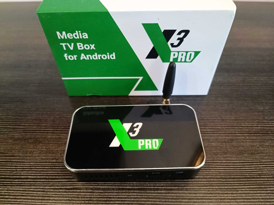 Smart TV-Box Ugoos X3Pro 4/32GB, Media Player, Android, 4K