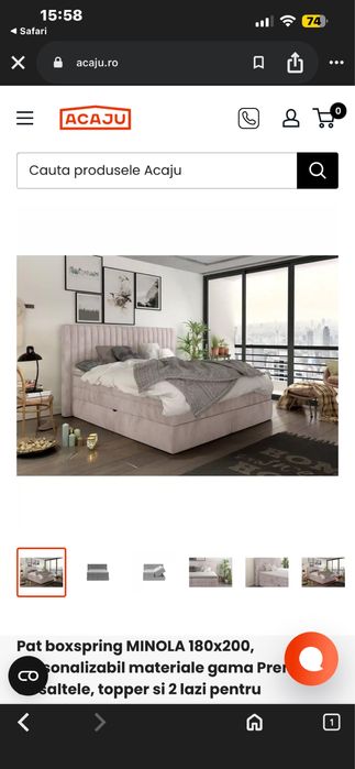 Pat matrimonial tapitat roz