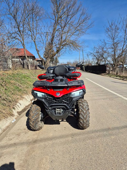 Vand atv cf moto 520l  2024 cu servodirectie numar negru