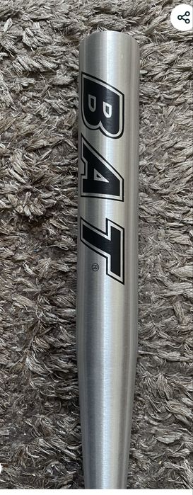 Bata de baseball din aluminiu argintiu vxr