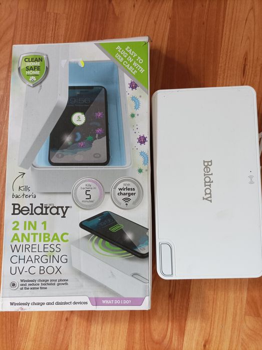 Sterilizator UV și încărcător wireless telefon