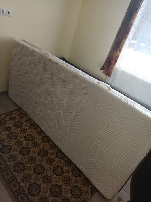 Pat din lem cu Saltea Ortopedic