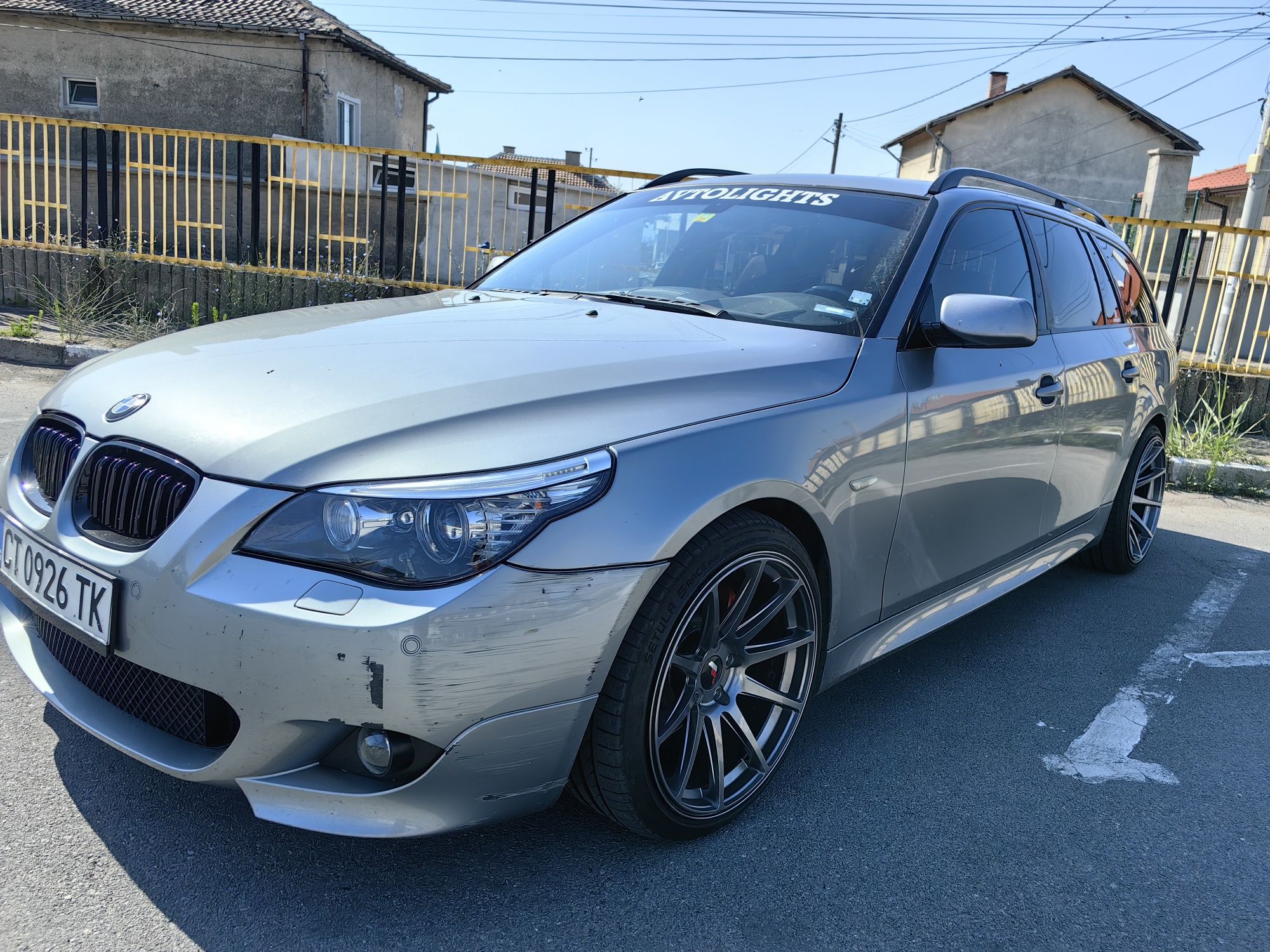 Bmw e61 545i бензин/газ