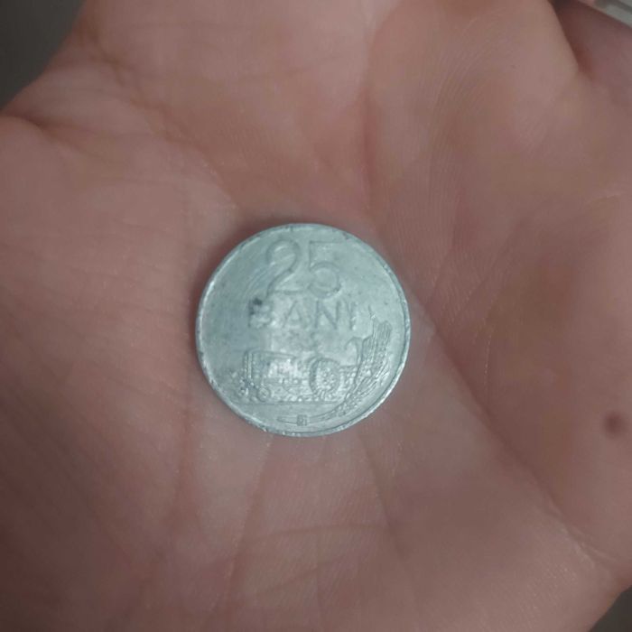 Moneda de 25 bani anul 1982