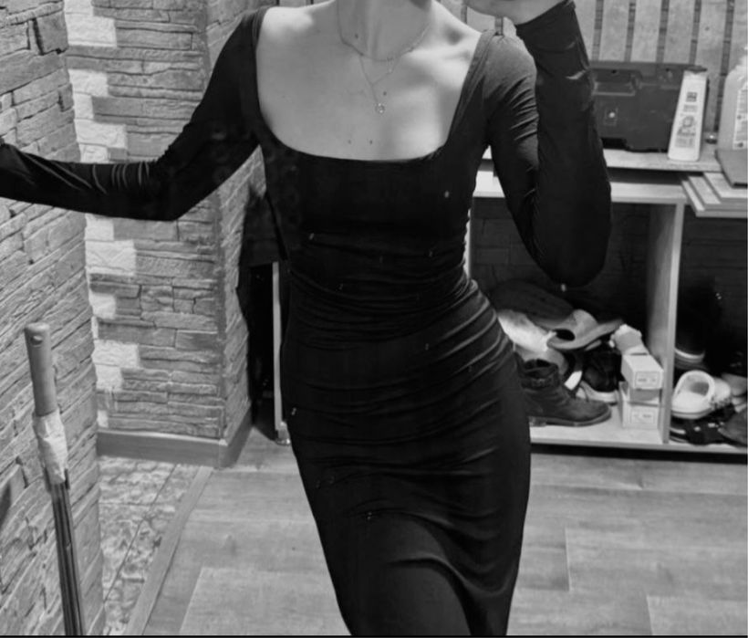 платье с бершки/bershka