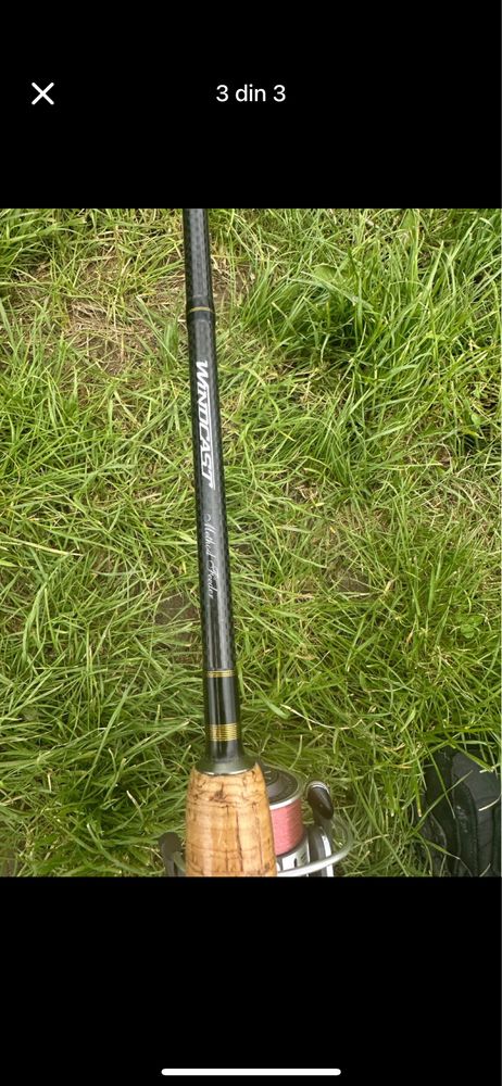 Combo daiwa windcast+ryobi zauber gt 4000 match