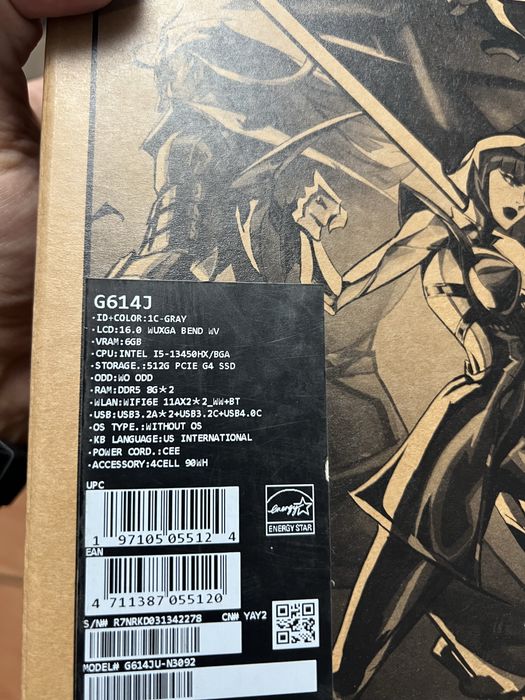 Laptop Asus ROG Strix G16