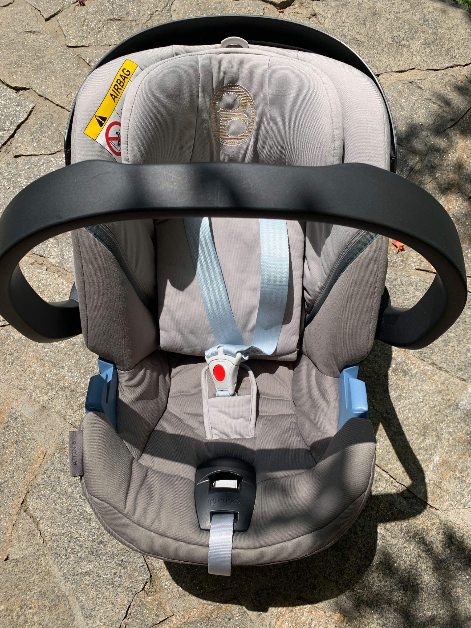 Столче за кола Cybex Aton 5, сиво