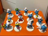 Vand figurine strumfi - set 12 buc